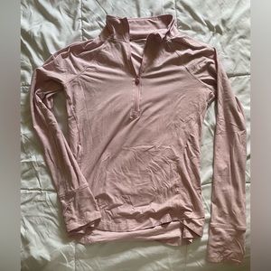 Pink Apana Quarter Zip Pullover